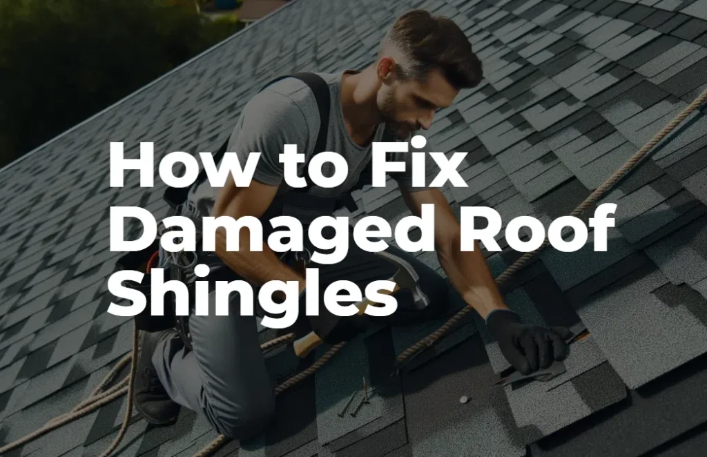 Fixing Damaged Roof Shingles